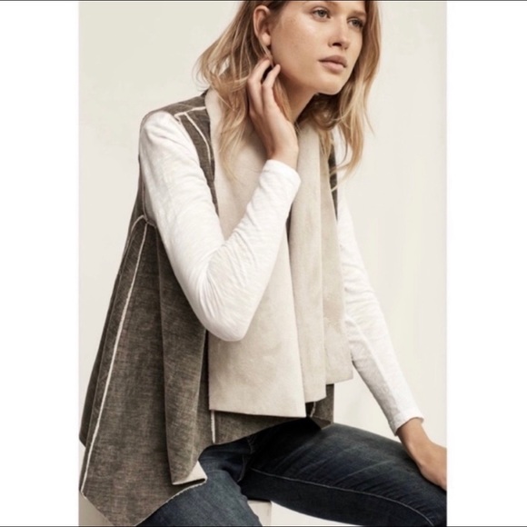 Anthropologie Jackets & Blazers - Anthropologie Amadi Faux Fur Vest in XS